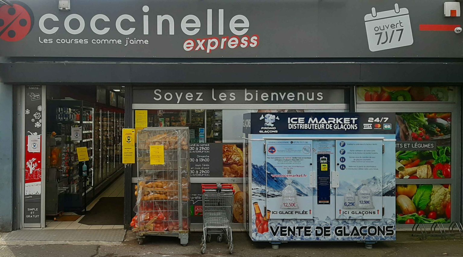 Gla ons carrefour nos distributeurs ICEMARKET